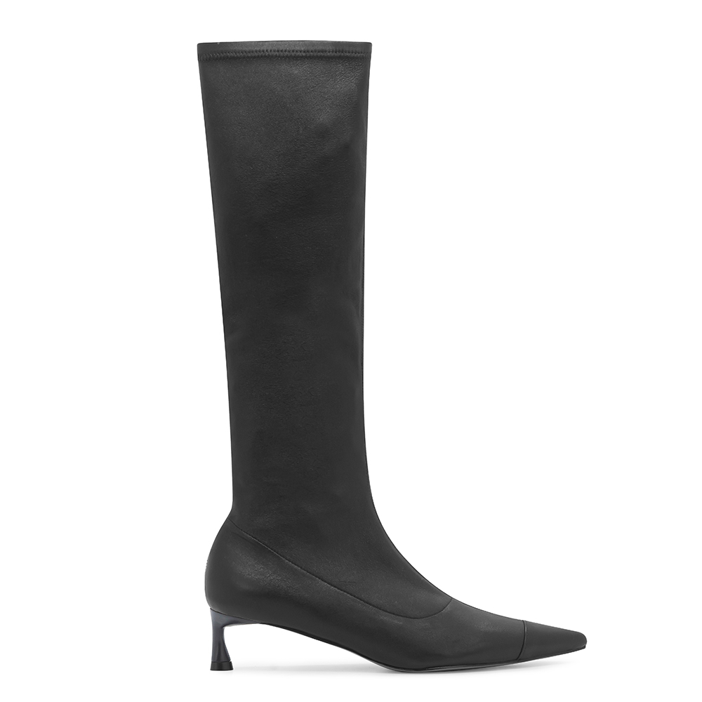 Bota de pelica hot sale cano longo feminina